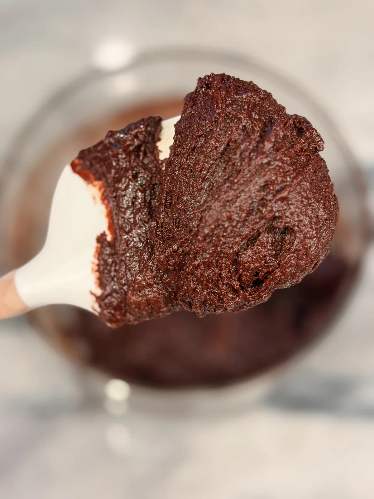 Rich chocolate fudge cut into squares